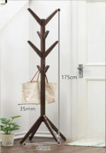 Porte manteau sur pied Arbre Café Empilé