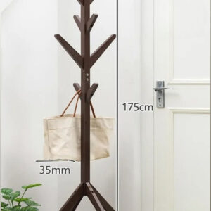 Porte manteau sur pied Arbre Café Empilé