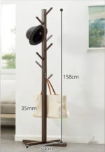 Porte manteau sur pied Arbre Café Empilé