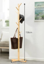 Porte manteau sur pied Arbre en bois Empilé