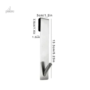 Porte manteau incliné en métal, pratique et esthétique