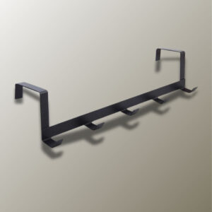 Porte-manteau en fer noir design moderne