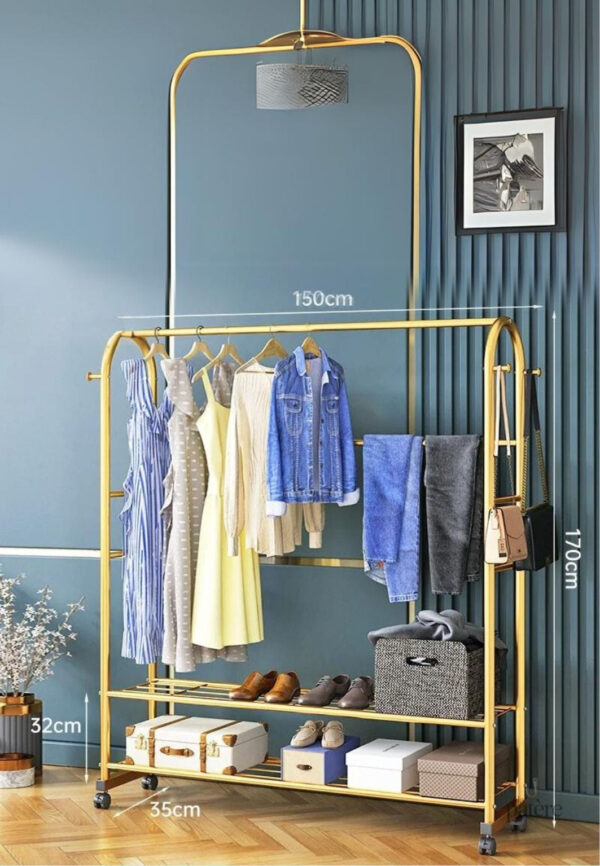 wall-coat-rack-stand-hangers-for-clothes-rack-for-bedroom-a8gs0z-1 Meuble porte manteau chaussure luxe doré géant