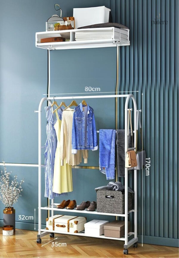 wall-coat-rack-stand-hangers-for-clothes-rack-for-bedroom-fpiydl-1 Meuble porte-manteau et chaussures Luxe Blanc Petit