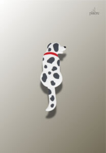 Porte manteau enfant motif Dalmatien