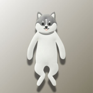Porte manteau enfant Loup, design ludique et pratique