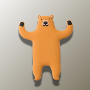 Porte manteau enfant Ours en bois design ludique