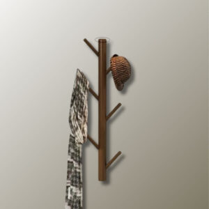 Porte manteau arbre design compact pour espaces réduits