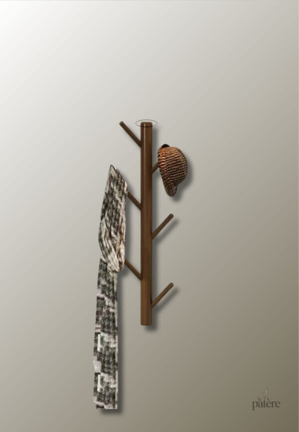 Porte manteau arbre design compact pour espaces réduits