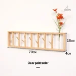 Porte manteau mural en bois décoratif et pratique
