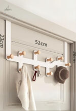 Porte manteau Labyrinthe Blanc à 10 points design moderne