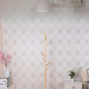 Porte manteau sur pied arbre tubé boisé élégant et pratique