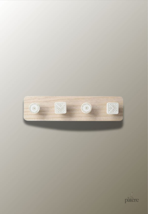 wooden-hooks-clothes-hanger-nordic-wall-hanging-storage-r-pa08u7-1 Porte manteau mural artisanal 4 points en bois