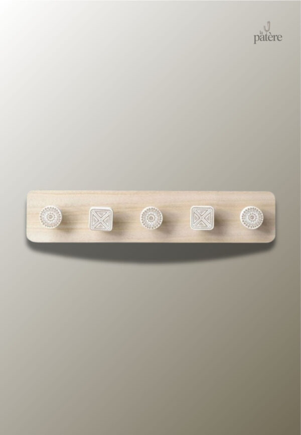 wooden-hooks-clothes-hanger-nordic-wall-hanging-storage-r-pa08u8-1 Porte manteau mural artisanal 5 Points en bois